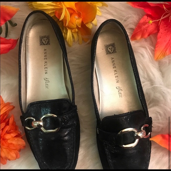 Anne Klein black loafers - Picture 5 of 6